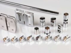 Виды фурнитуры для стекла