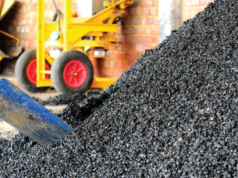 Технология укладки асфальтовой крошки