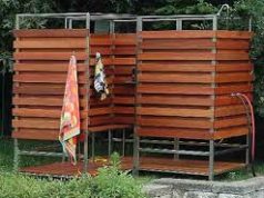 Дачный душ: критерии выбора