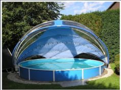 Павильон для бассейна: наилучший способ защиты воды