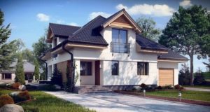 Популярные проекты домов из кирпича