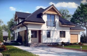 Популярные проекты домов из кирпича