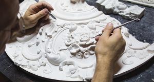 Этапы изготовления гипсовой лепнины