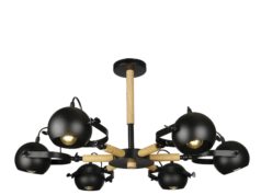 Люстра шар в дизайне квартиры