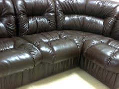 Плюсы дивана из экокожи