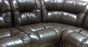 Плюсы дивана из экокожи