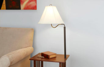 Обзор популярных торшеров со столиком