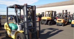 Принцип работы вилочного погрузчика