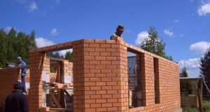 Технология строительства дома из кирпича