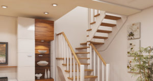 Лестница на второй этаж: виды, материалы, критерии выбора