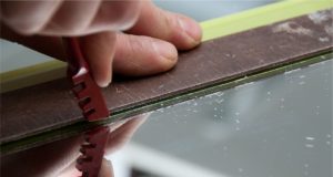 Как происходит резка стекла?