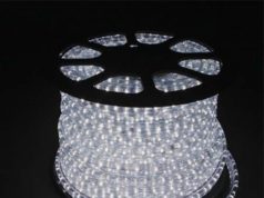 Светодиодный дюралайт — виды, подключение, монтаж