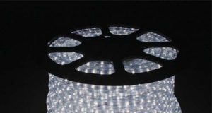 Светодиодный дюралайт — виды, подключение, монтаж