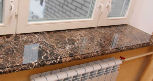 Подоконники из камня – лучшее решение для роскошного дома