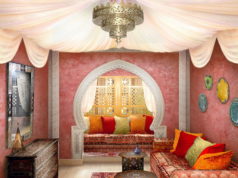 Как сделать интерьер в восточном стиле с помощью дивана.