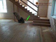 Циклевка деревянного пола: этапы циклевки пола