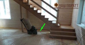 Циклевка деревянного пола: этапы циклевки пола