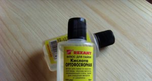 Применение ортофосфорной кислоты