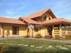 В чем особенность проекта дома из бруса «Аквамарин»?