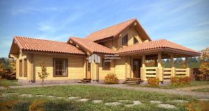 В чем особенность проекта дома из бруса «Аквамарин»?