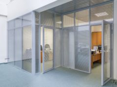 Типы алюминиевых перегородок