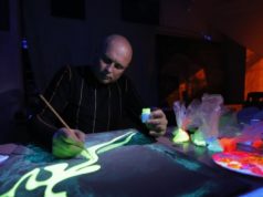 Использование флуоресцентной краски от компании Noxton