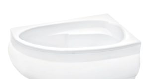 Асимметричная ванна: выбор, размеры, угловые варианты