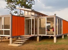 Применение морских контейнеров