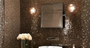 Плитка мозаика в отделке ванной комнаты