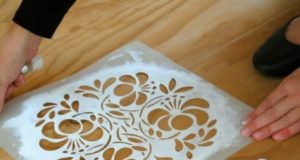 Изготовление трафаретов из различных материалов