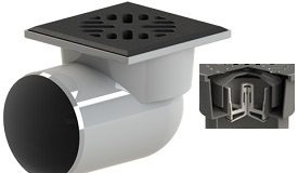 Для чего предназначен трап с горизонтальным выпуском?