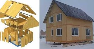 Этапы сборки дома из СИП-панелей