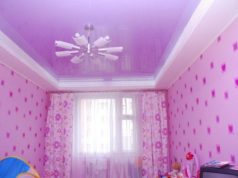 Выбор цветовой гаммы для натяжного потолка