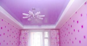 Выбор цветовой гаммы для натяжного потолка