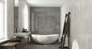 Мраморная плитка в современном интерьере