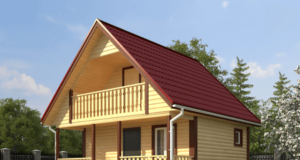 Двухэтажные бани под ключ из бруса: преимущества конструкции