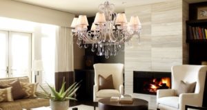 Как выбрать люстру для зала или гостинной?