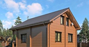 Дома из бруса: виды и особенности