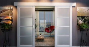 Системы раздвижных дверей: типы, конструкции, виды