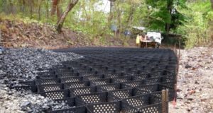 Сферы применения объемной георешетки