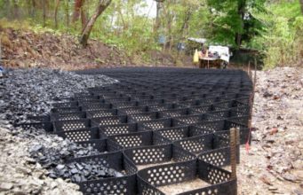 Сферы применения объемной георешетки