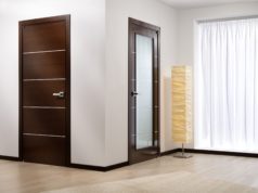 Двери цвета венге в интерьере