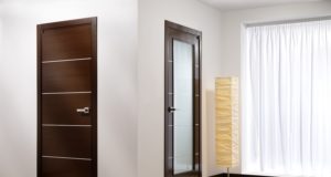 Двери цвета венге в интерьере