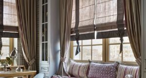 Римские шторы в интерьере: типы, особенности