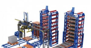 Системы штабелирования, пакетирования строительных изделий и дозирования ингредиентов