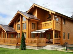 Особенности строительства загородных домов из бруса