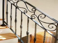Металлические перила для лестниц – красота и надежность
