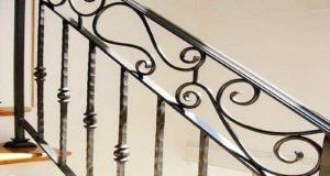 Металлические перила для лестниц – красота и надежность