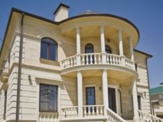 Дагестанский камень в облицовке фасада