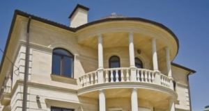 Дагестанский камень в облицовке фасада